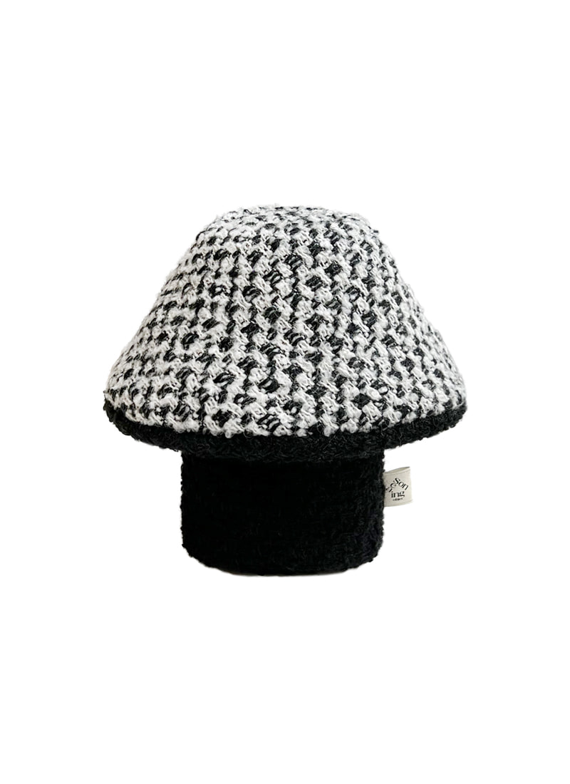 Tweed Checkerboard Mushroom