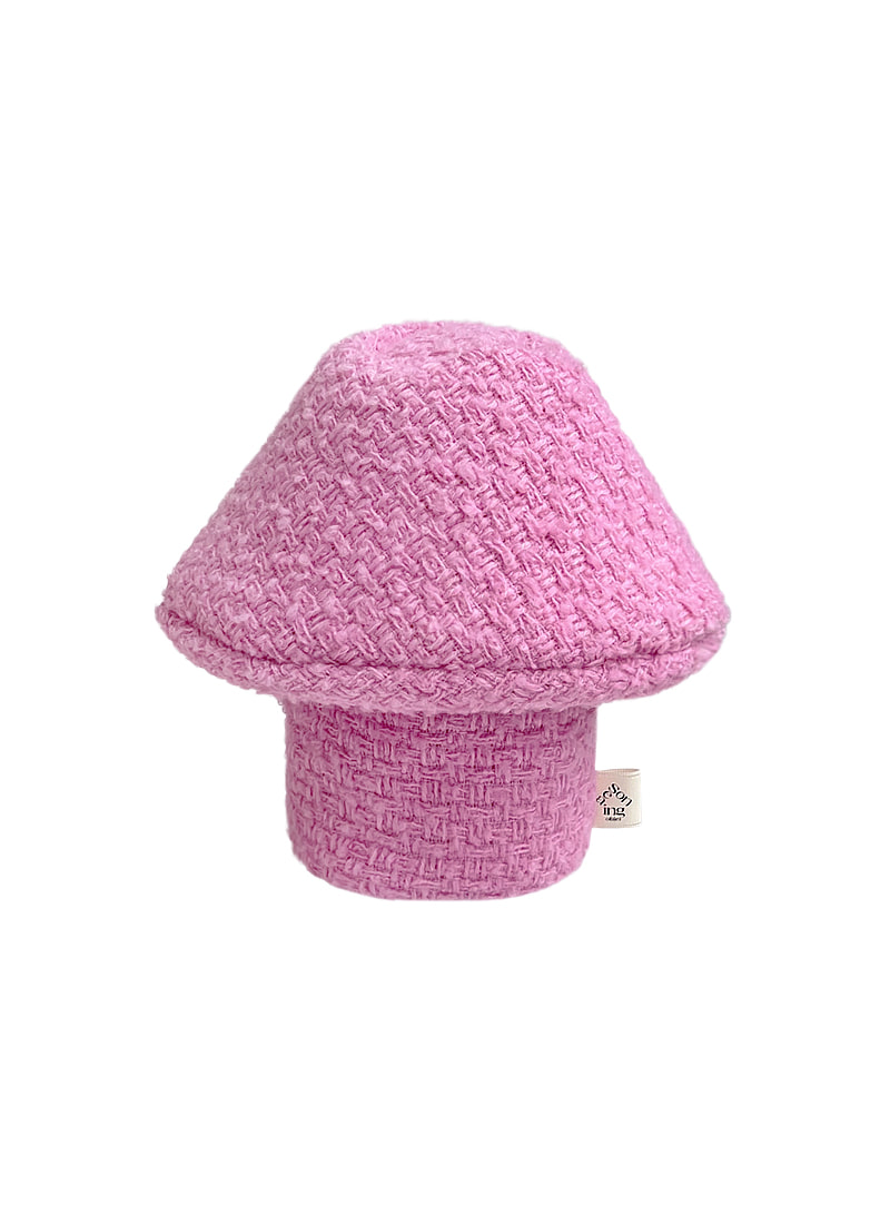 Tweed Pink Mushroom
